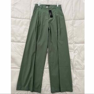 Lulus pants size XS green